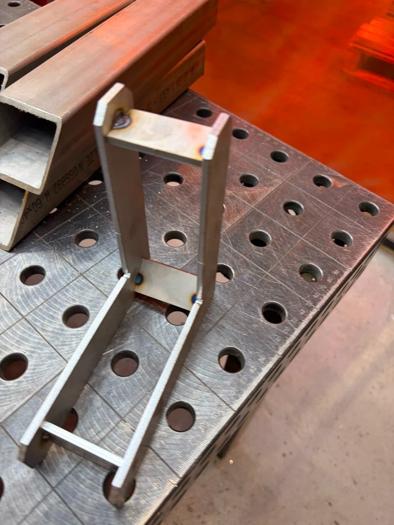 Dual-plate internal reinforcement spacers on a LoadBear Extreme Gutter Bracket